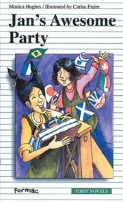 Front cover of Jan's Awesome Party by Monica Hughes        