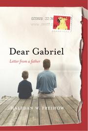 Cover of Dear Gabriel by Halfdan W. Freihow