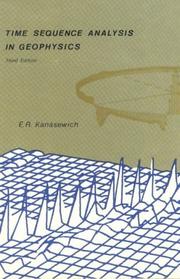 Cover of Time sequence analysis in geophysics by E. R. Kanasewich