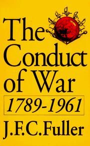Cover of The conduct of war, 1789-1961 by J. F. C. Fuller
