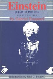 Cover of Einstein by Gabriel Emanuel