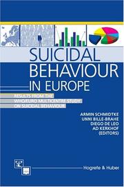 Cover of Suicidal behaviour in Europe by Armin Schmidtke