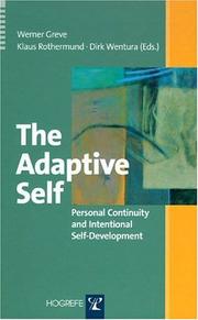 Cover of The Adaptive Self by Werner Greve