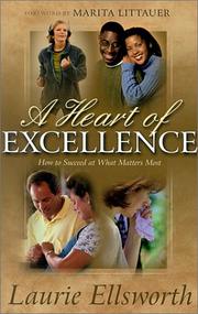 Front cover of A heart of excellence by Laurie Ellsworth