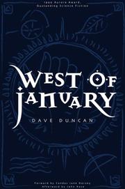 Front cover of West of January by Dave Duncan