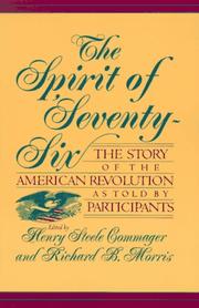 Front cover of The Spirit of 'Seventy-Six by Henry Steele Commager