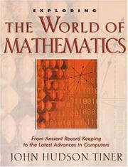 Cover of Exploring the world of mathematics by John Hudson Tiner