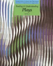Cover of Reading & understanding plays, level I. by Unknown