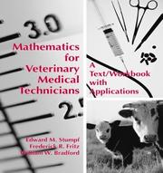 Front cover of Mathematics for veterinary medical technicians by Edward M. Stumpf