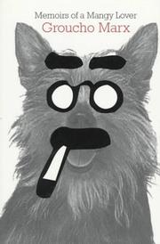 Cover of Memoirs of a mangy lover by Groucho Marx