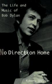 Cover of No direction home by Shelton, Robert