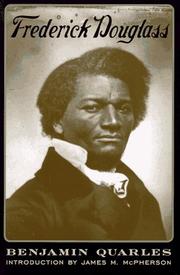 Cover of Frederick Douglass by Benjamin Quarles