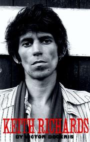 Cover of Keith Richards by Victor Bockris