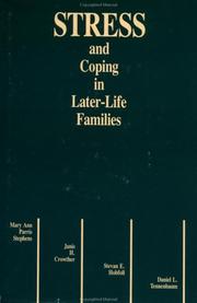 Front cover of Stress and Coping in Later-Life Families by Stevan E. Hobfoll
