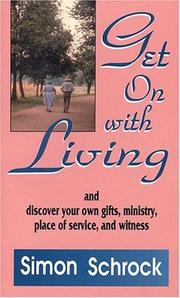 Cover of Get on with living by Simon Schrock