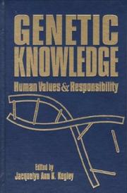 Cover of Genetic knowledge by Jacquelyn Ann K. Kegley