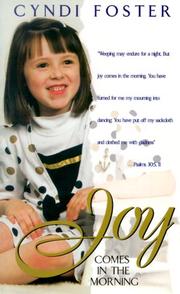 Front cover of Joy Comes in the Morning by Cyndi Foster