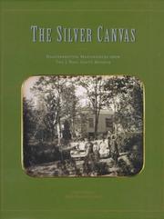 Cover of The silver canvas by J. Paul Getty Museum.
