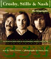 Front cover of Crosby, Stills & Nash by Dave Zimmer