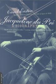 Cover of Jaqueline Du Pre by Carol Easton