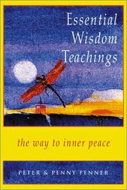 Cover of Essential wisdom teachings by Peter Fenner