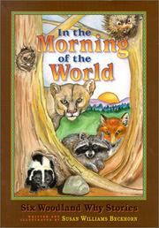 Front cover of In the morning of the world by Susan Williams Beckhorn