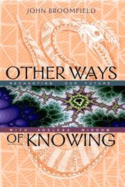 Front cover of Other ways of knowing by John Broomfield