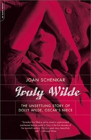 Cover of Truly Wilde by Joan Schenkar