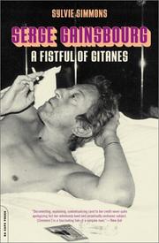 Cover of Serge Gainsbourg by Sylvie Simmons