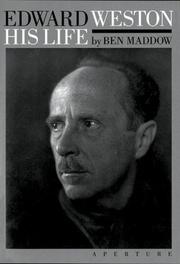 Cover of Edward Weston by Ben Maddow
