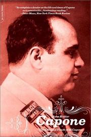 Cover of Capone by John Kobler