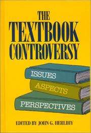 Front cover of The Textbook controversy by John G. Herlihy