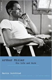 Front cover of Arthur Miller by Martin Gottfried