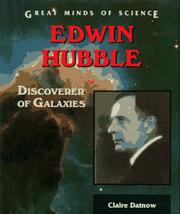 Cover of Edwin Hubble by Claire L. Datnow