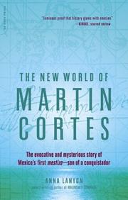 Front cover of The New World of Martin Cortes by Anna Lanyon
