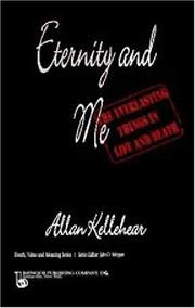 Front cover of Eternity and me by Allan Kellehear