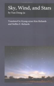 Front cover of Sky, wind, and stars by Yun, Tong-ju