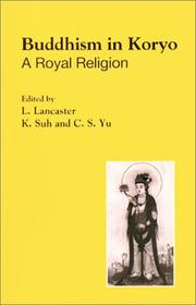 Front cover of Buddhism in Koryŏ by Lewis R. Lancaster