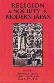 Front cover of Religion and Society in Modern Japan by Shimazono Susumu