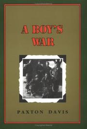 Cover of A Boy's War by Paxton Davis