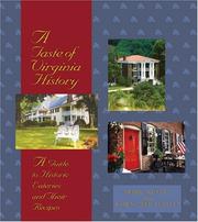 Cover of A taste of Virginia history by Debbie Nunley