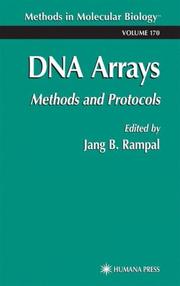 Front cover of DNA Arrays by Jang B. Rampal