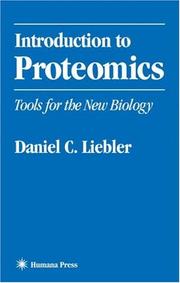 Cover of Introduction to Proteomics by Daniel C. Liebler