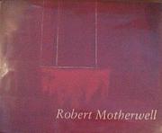 Cover of Robert Motherwell by Motherwell, Robert.