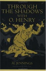 Front cover of Through the shadows with O. Henry by Al Jennings