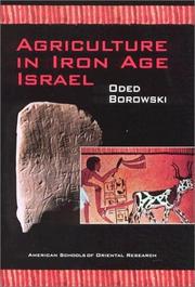 Front cover of Agriculture in Iron Age Israel by Oded Borowski