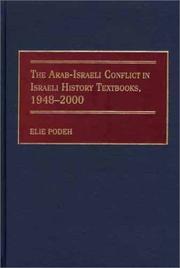 Front cover of The Arab-Israeli conflict in Israeli history textbooks, 1948-2000 by Elie Podeh