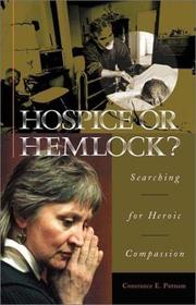 Cover of Hospice or Hemlock? by Constance E. Putnam