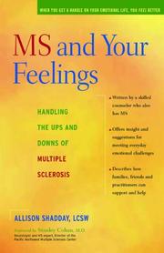 Front cover of MS and Your Feelings by Allison Shadday