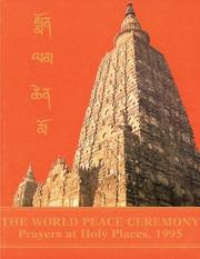 Front cover of World Peace Ceremony Prayers at Holy Places 1995 (World Peace Ceremony) by Tarthang Tulku.